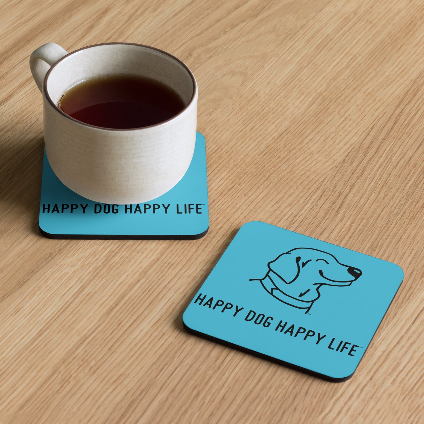 Happy Dog Coaster
