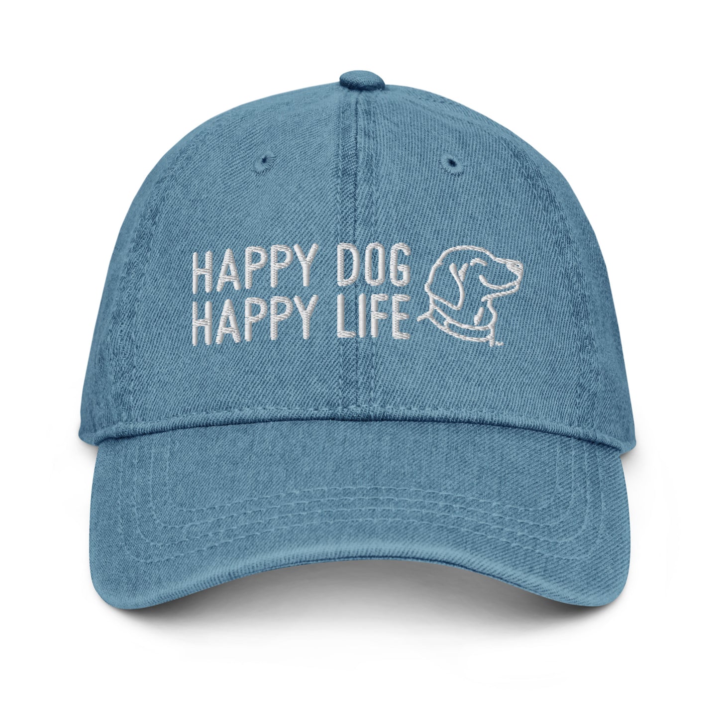 Happy Dog Denim Hat